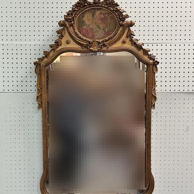 Antique Gold Finish Mirror