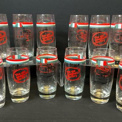 Vintage Old Spaghetti Factory Drinking Glasses