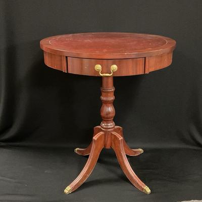 Mahogany Drum Table