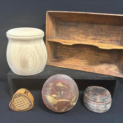 Primitive Storage Containers
