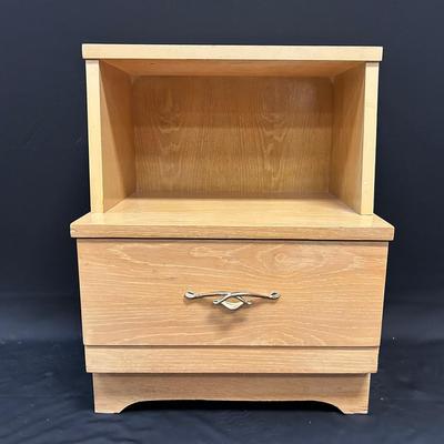 MCM Hardwood Nightstand