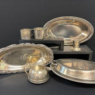 Silver Plated Serving Items 