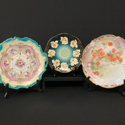 Decorative Plate Triptych 