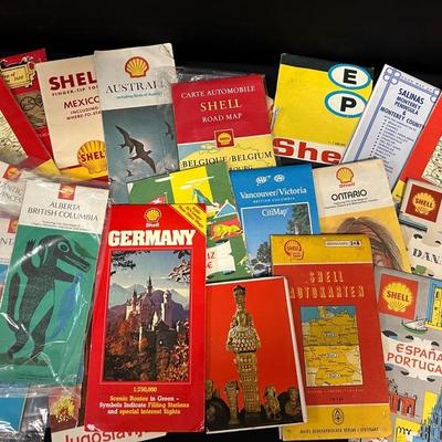 Travel Abroad Vintage Maps