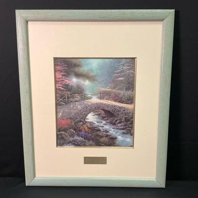 Bridge Of Faith, Print By Thomas Kinkade