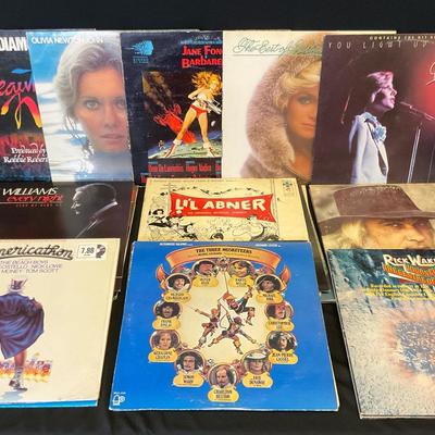 Mystery Lot Of Vintage Record Albums