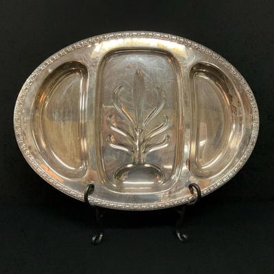 Silverplate Meat Tray