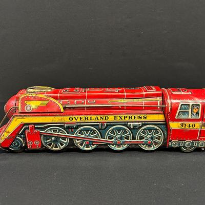 Overland Express Tin Train