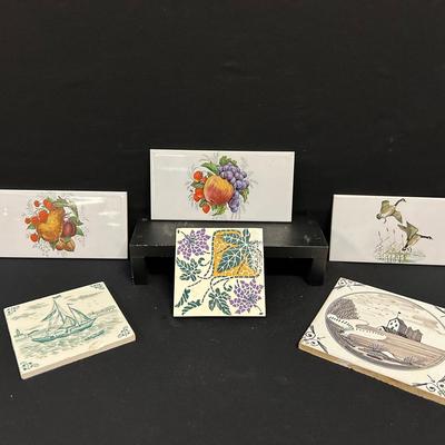 Unique Painted Tiles