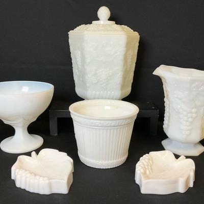 Milk Glass Collection 