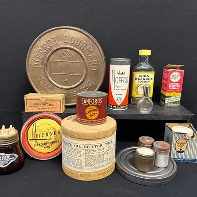 Vintage Product Tins & Containers