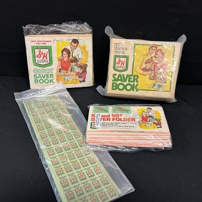S&H Vintage Saver Books & Stamps