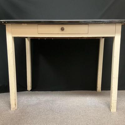 1920’s Enamel Top Hoosier Table