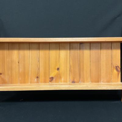 Pine Wall Shelf 
