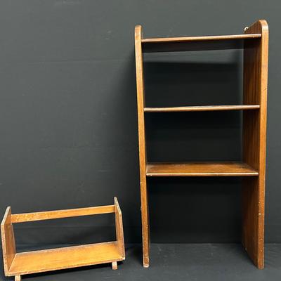 Hanging Shelf And Book Rack