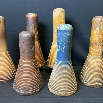 Vintage Textile Mill Spindle