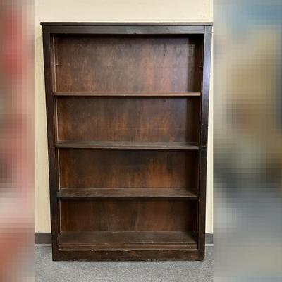 5 Shelf Wooden Bookcase 