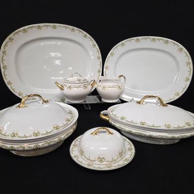 1920's Heinrich & Co Selb Bavaria Serving Dishes