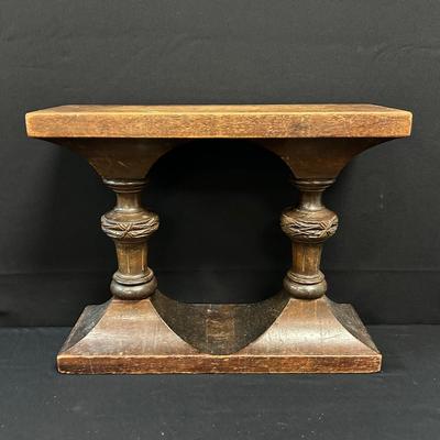 Carved Wood Pedestal