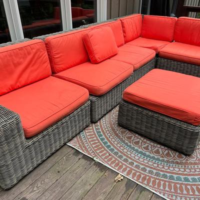 Outdoor 6 Piece Sectional By Frontgate 
