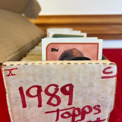 1989 Topps Baseball Card Set