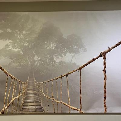 VERY Large Rope Bridge Print 