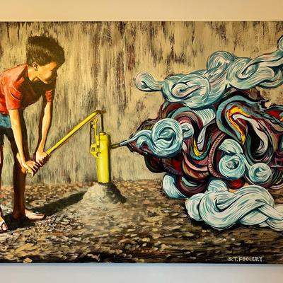 The Rainmaker - Limited Edition Artist Proof By S.T. Foolery
