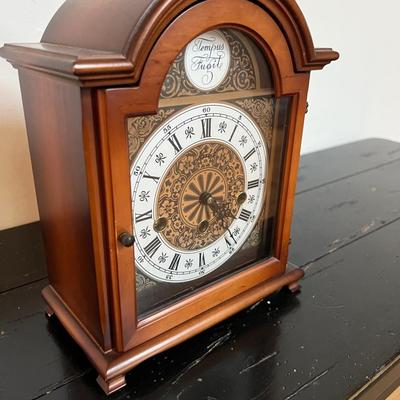 W Haid W Germany -  Antique Clock - Not Tested - Includes Key And Instructions 