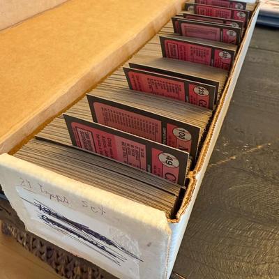 1989 Topps Baseball Card Set
