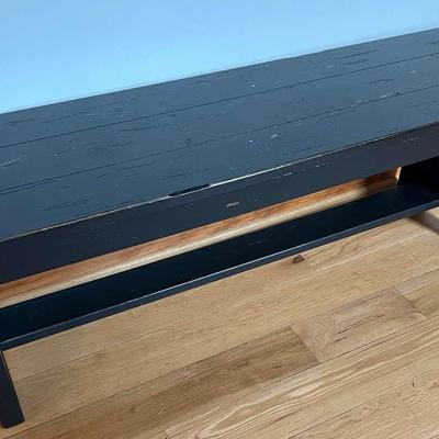 Made In USA Solid Wood Bench