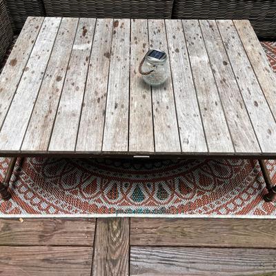 Frontgate Patio Coffee Table 