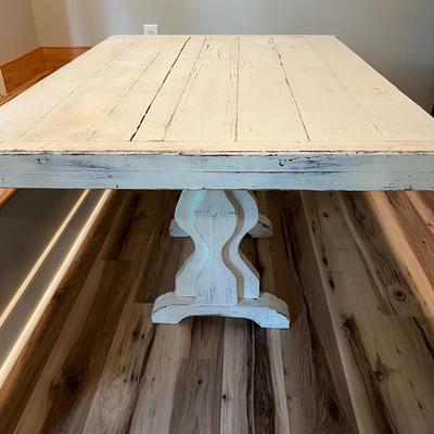 Solid Wood Farm Style Table