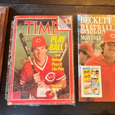 Pete Rose Memorabilia Collection