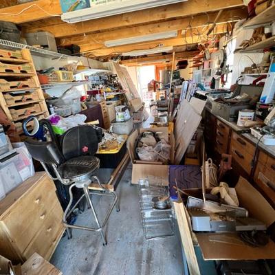 Sale Photo Thumbnail #1: Wood working shop full of tools
