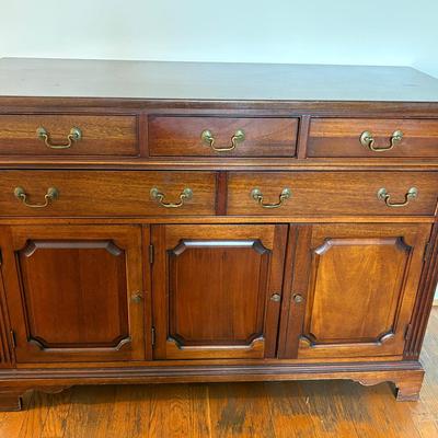  GEORGETOWN GALLERIES Solid Mahogany Buffet Credenza