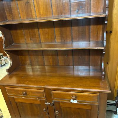 Antique Cabinet Hutch 