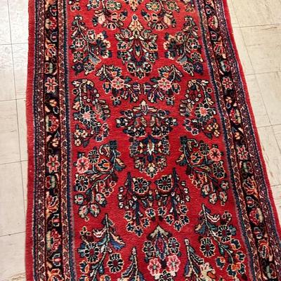 Iranian Hand Knotted Runner 