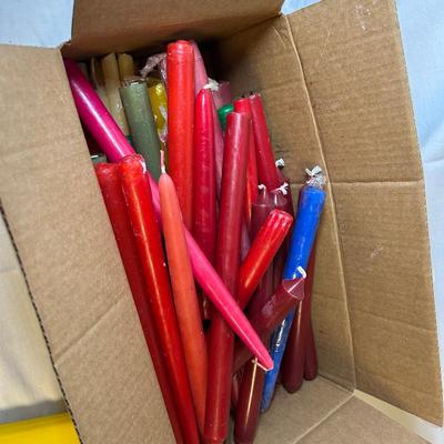 Large Lot Of Candles 