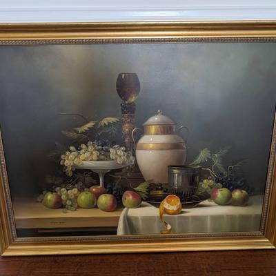 Bartolome Luzanquis Oil Painting On Canvas