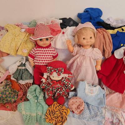 Dolls And Their Clothes 