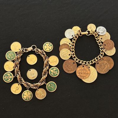 Genuine Foreign Coin Bracelets 