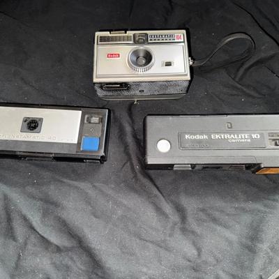 Three Vintage Cameras 