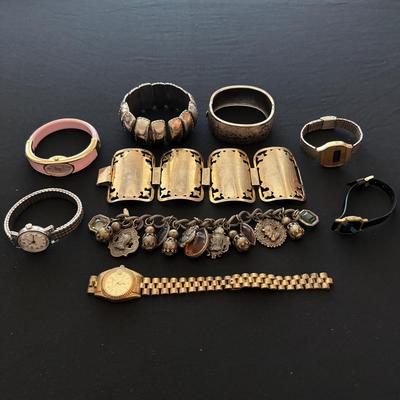 Costume Bracelets and Watches 
