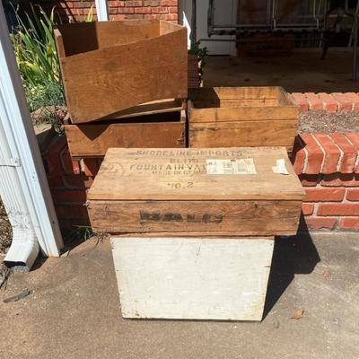 Wooden Boxes