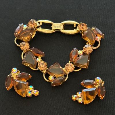 Elegant Amber Costume Set