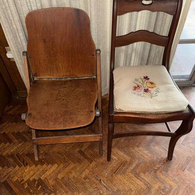 Antique Chair Duo