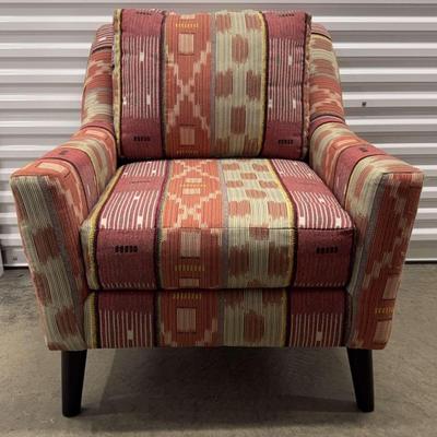Accent Chair in Kilim Fabric (1115)