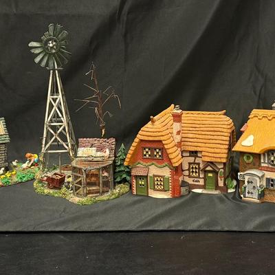 Lot 431: Department 56 Village Buildings & Structures – Set of 6
