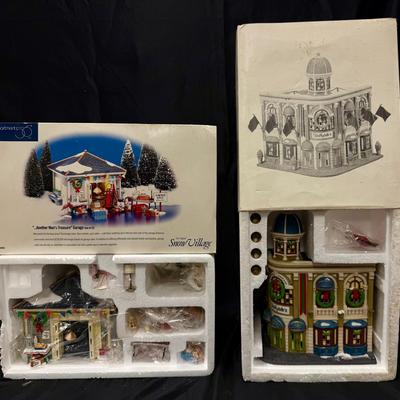 Lot 426: Department 56 Snow Village Lot – Another Man’s Treasure & Woolworth’s
