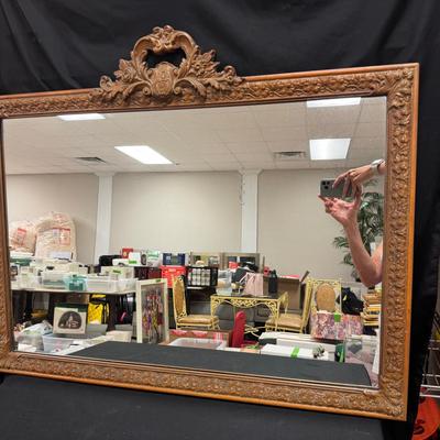 Lot 296: Baroque Wall Mirror